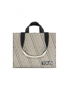 Shopping grande Amaya beige...